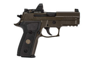 SIG Sauer P229 Legion 9mm pistol with romeo 1 pro red dot
